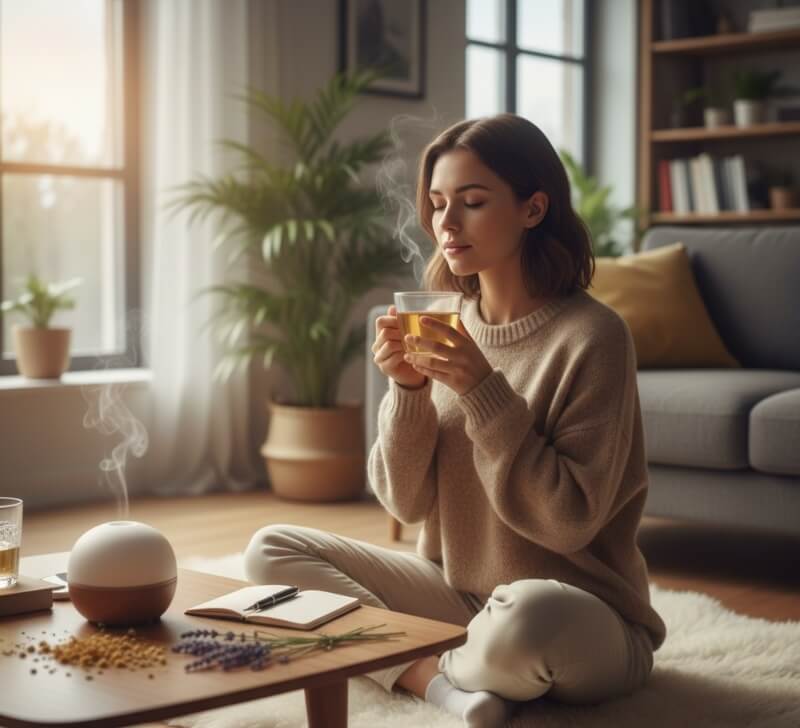 Chamomile Tea Helps Anxiety Chamomile Reduces Anxiety