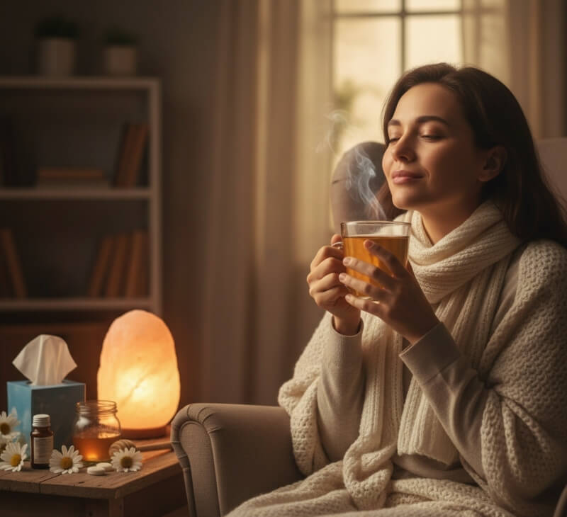 Chamomile Tea Helps Sore Throat Chamomile Helps Sore Throats