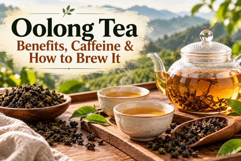 Image - Oolong Tea Benefits, Caffeine & How to Brew It